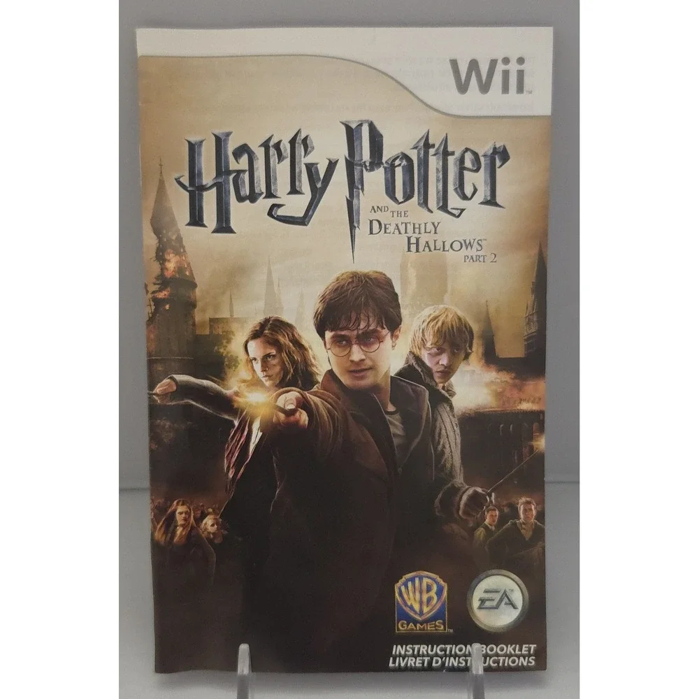 Harry Potter and the Deathly Hallows Part 2 - Nintendo Wii 2011 - Complete (CIB)